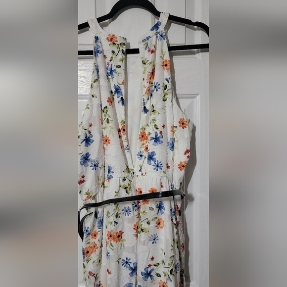 GORGEOUS ELLE midi summer dress, NWT, halter-style top, hi-low hem, XXL - Picture 6 of 11